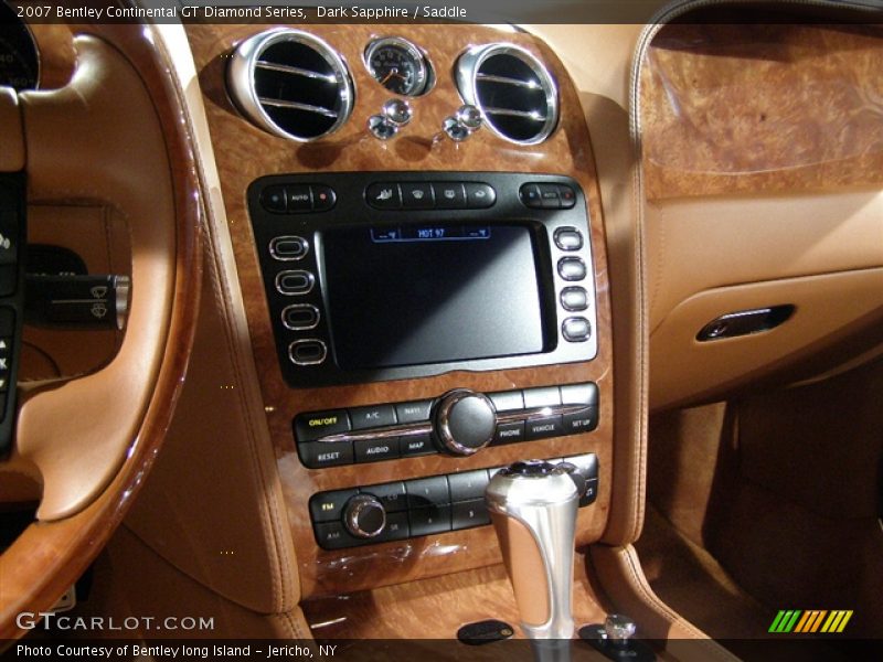 Dark Sapphire / Saddle 2007 Bentley Continental GT Diamond Series