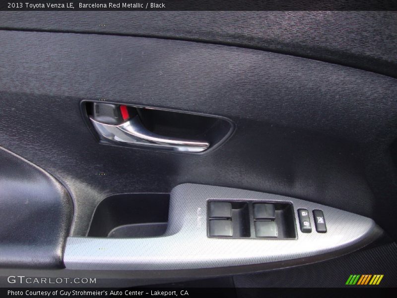 Barcelona Red Metallic / Black 2013 Toyota Venza LE