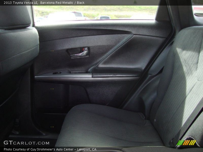 Barcelona Red Metallic / Black 2013 Toyota Venza LE