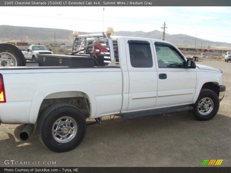 Summit White / Medium Gray 2005 Chevrolet Silverado 2500HD LT Extended Cab 4x4