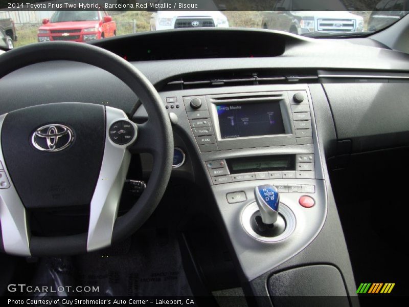 Barcelona Red Metallic / Bisque 2014 Toyota Prius Two Hybrid