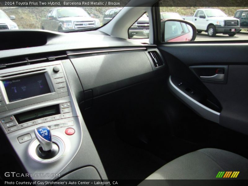 Barcelona Red Metallic / Bisque 2014 Toyota Prius Two Hybrid