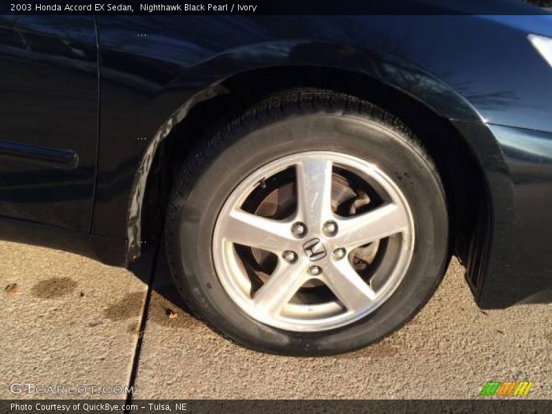 Nighthawk Black Pearl / Ivory 2003 Honda Accord EX Sedan