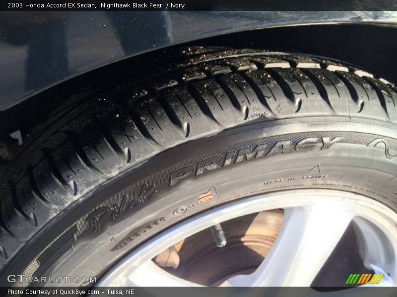 Nighthawk Black Pearl / Ivory 2003 Honda Accord EX Sedan