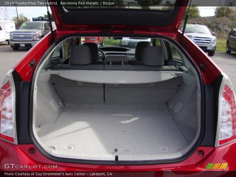 Barcelona Red Metallic / Bisque 2014 Toyota Prius Two Hybrid