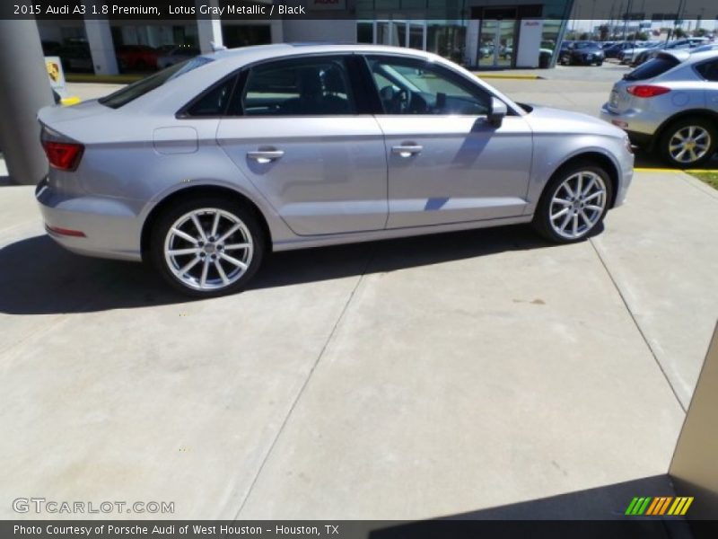Lotus Gray Metallic / Black 2015 Audi A3 1.8 Premium