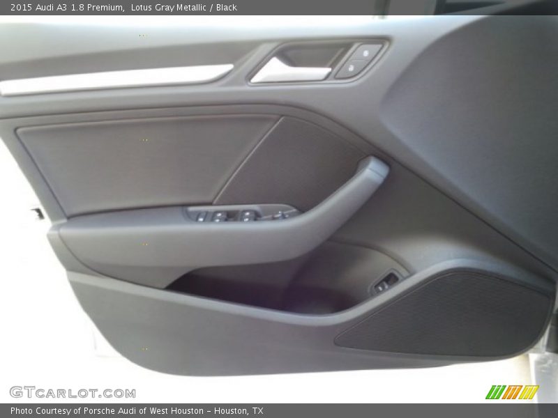Lotus Gray Metallic / Black 2015 Audi A3 1.8 Premium