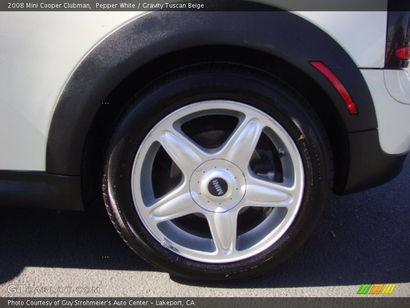 Pepper White / Gravity Tuscan Beige 2008 Mini Cooper Clubman