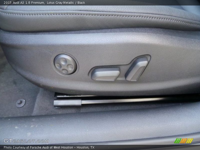 Lotus Gray Metallic / Black 2015 Audi A3 1.8 Premium