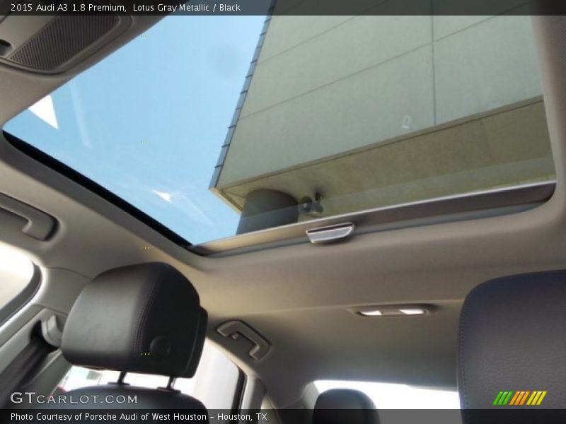Lotus Gray Metallic / Black 2015 Audi A3 1.8 Premium
