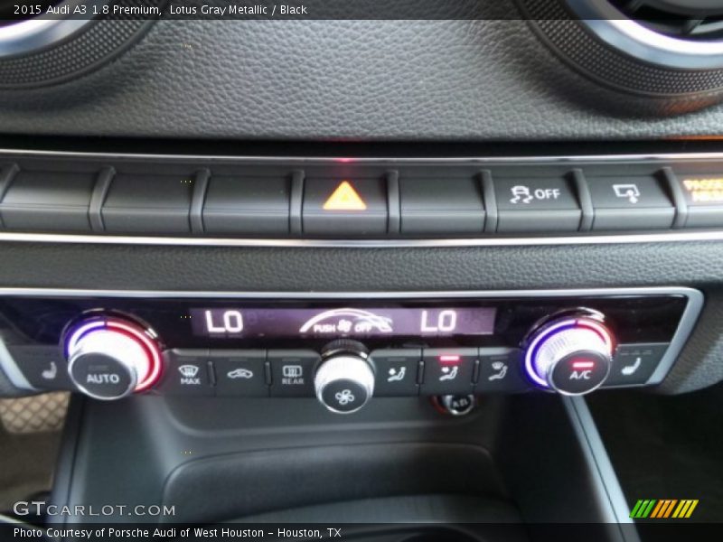 Lotus Gray Metallic / Black 2015 Audi A3 1.8 Premium