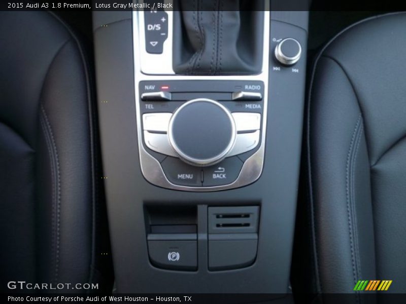 Lotus Gray Metallic / Black 2015 Audi A3 1.8 Premium