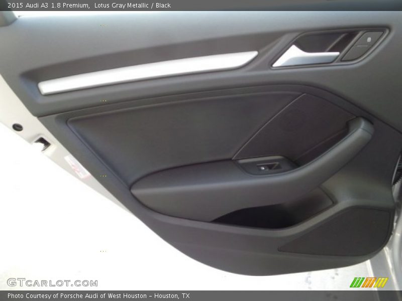 Lotus Gray Metallic / Black 2015 Audi A3 1.8 Premium