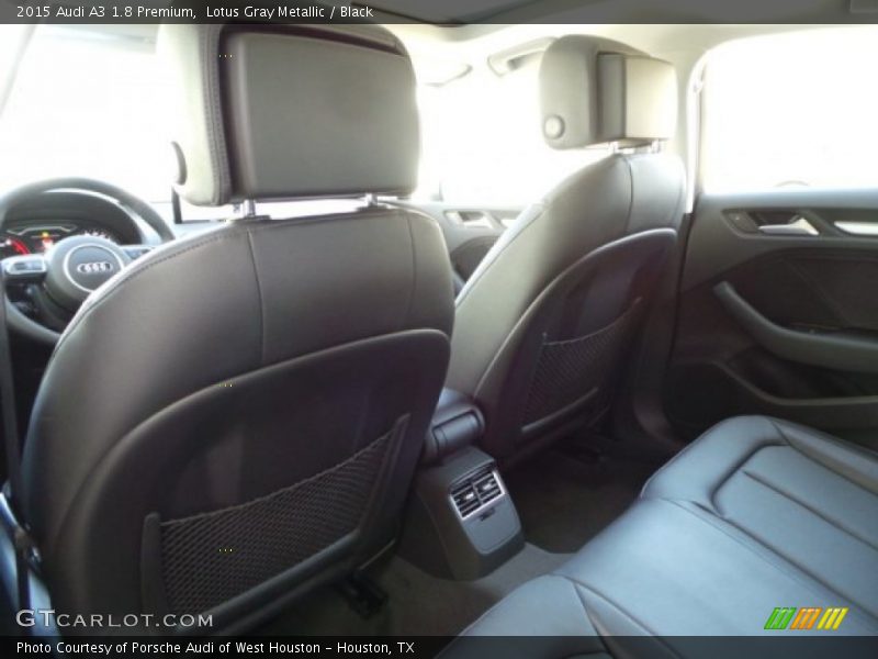 Lotus Gray Metallic / Black 2015 Audi A3 1.8 Premium