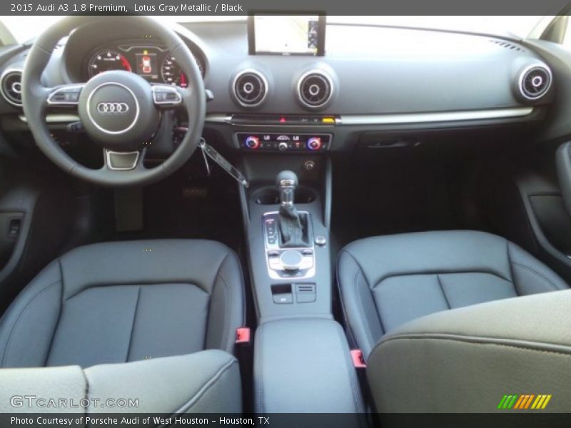 Lotus Gray Metallic / Black 2015 Audi A3 1.8 Premium