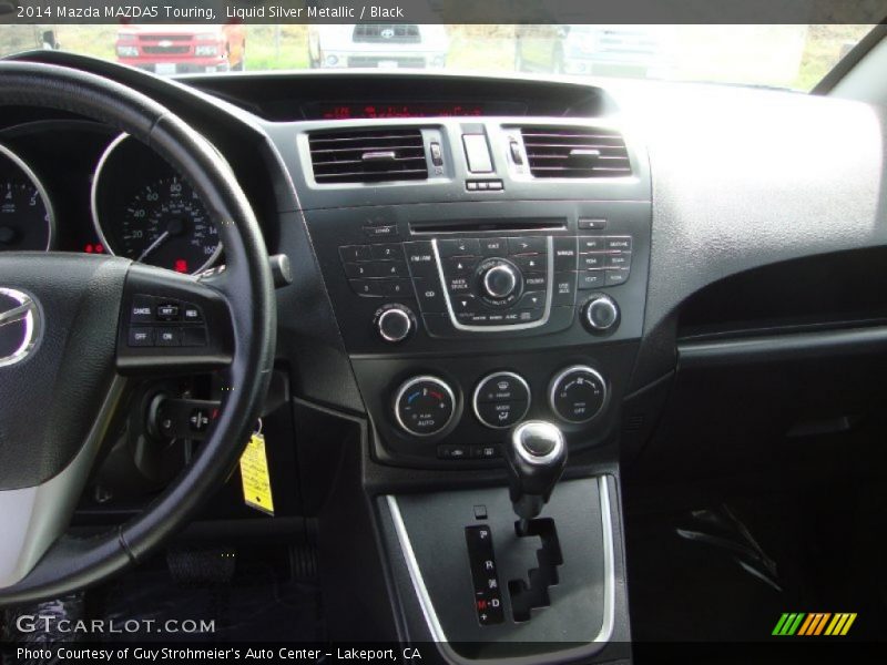 Liquid Silver Metallic / Black 2014 Mazda MAZDA5 Touring