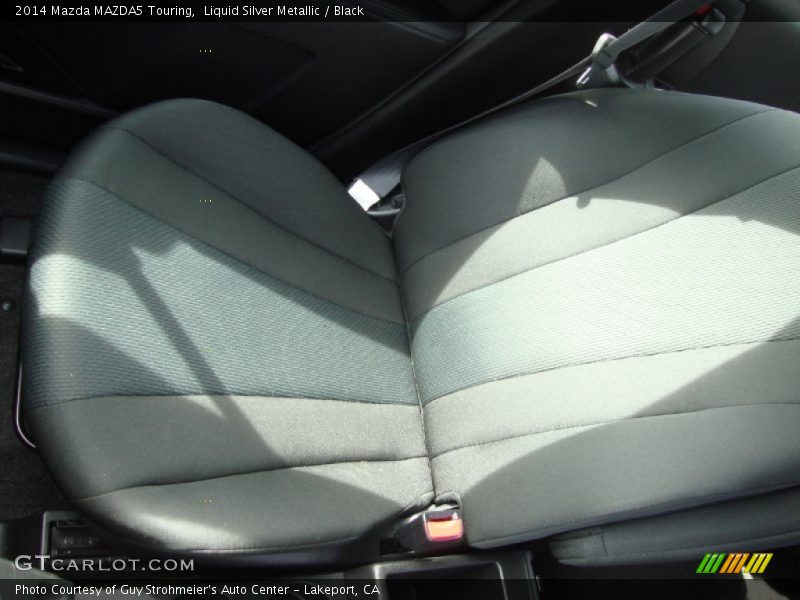 Liquid Silver Metallic / Black 2014 Mazda MAZDA5 Touring