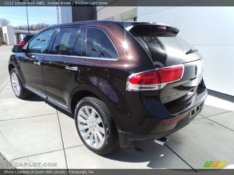 Kodiak Brown / Medium Light Stone 2013 Lincoln MKX AWD