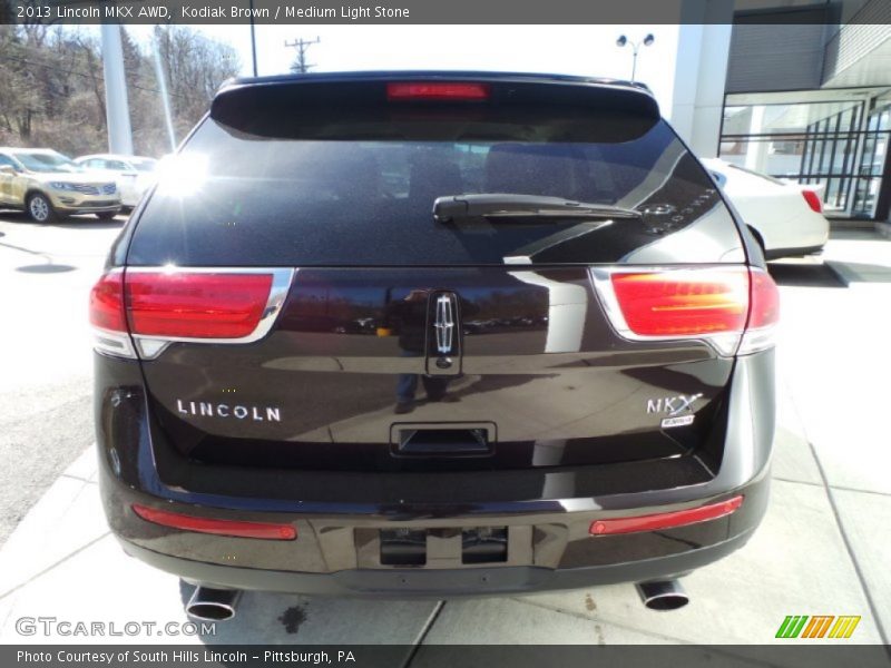Kodiak Brown / Medium Light Stone 2013 Lincoln MKX AWD