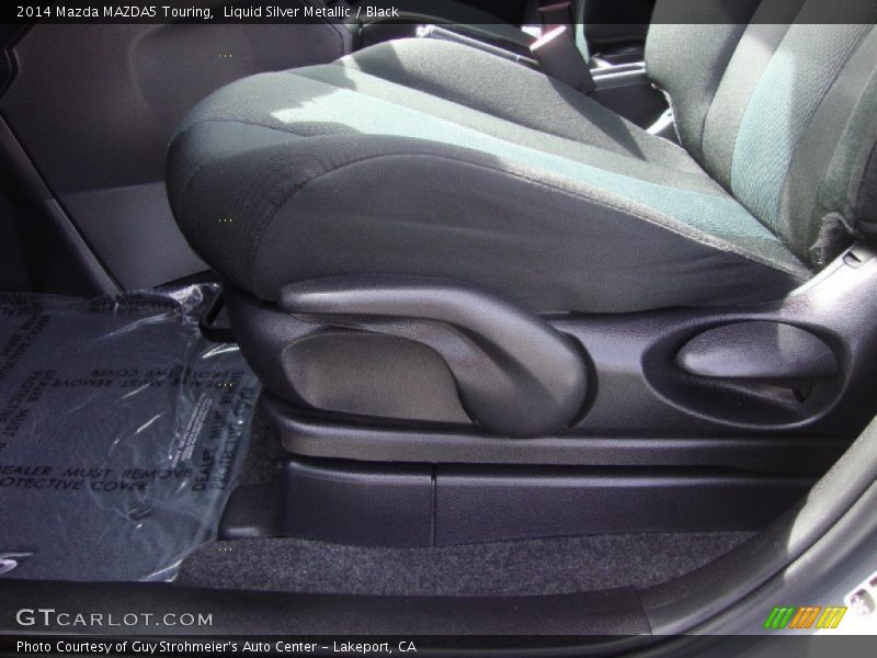 Liquid Silver Metallic / Black 2014 Mazda MAZDA5 Touring