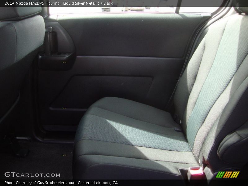 Liquid Silver Metallic / Black 2014 Mazda MAZDA5 Touring