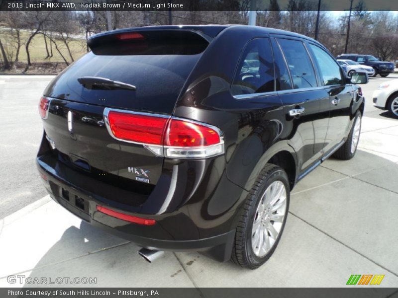 Kodiak Brown / Medium Light Stone 2013 Lincoln MKX AWD