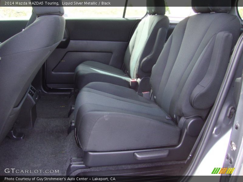 Liquid Silver Metallic / Black 2014 Mazda MAZDA5 Touring