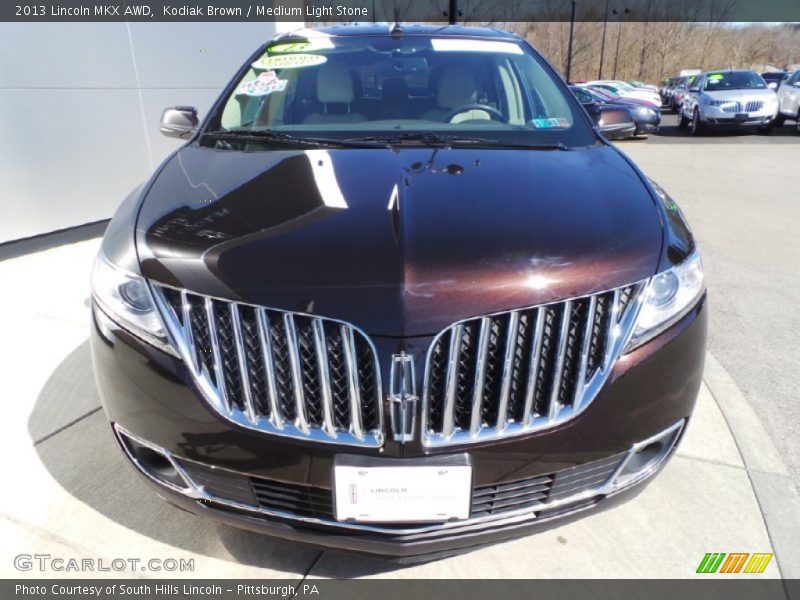 Kodiak Brown / Medium Light Stone 2013 Lincoln MKX AWD
