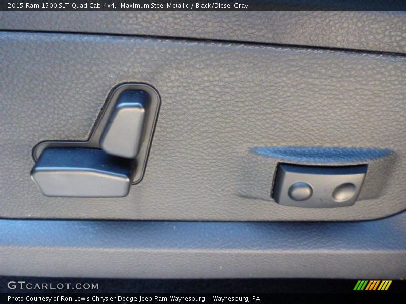 Maximum Steel Metallic / Black/Diesel Gray 2015 Ram 1500 SLT Quad Cab 4x4