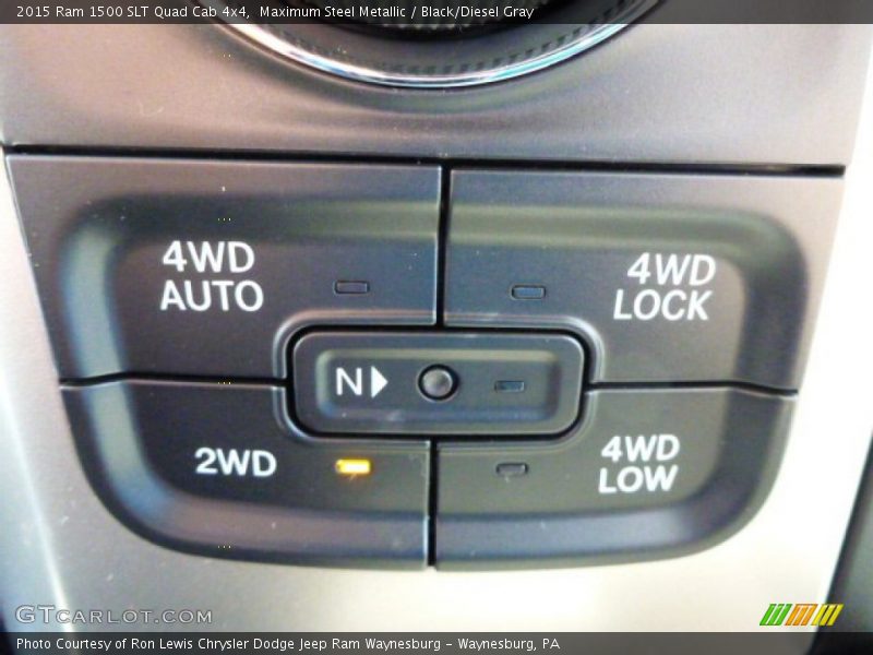 Maximum Steel Metallic / Black/Diesel Gray 2015 Ram 1500 SLT Quad Cab 4x4