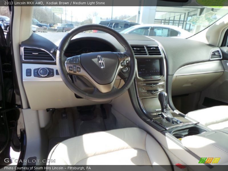 Kodiak Brown / Medium Light Stone 2013 Lincoln MKX AWD