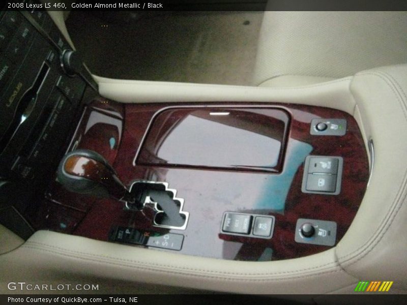 Golden Almond Metallic / Black 2008 Lexus LS 460