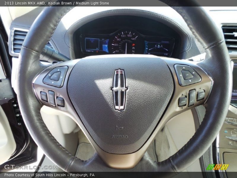 Kodiak Brown / Medium Light Stone 2013 Lincoln MKX AWD