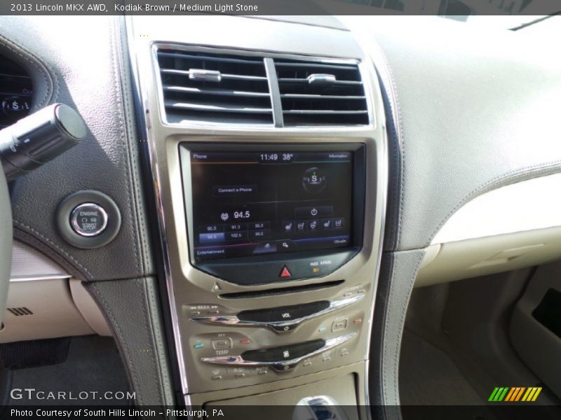 Kodiak Brown / Medium Light Stone 2013 Lincoln MKX AWD