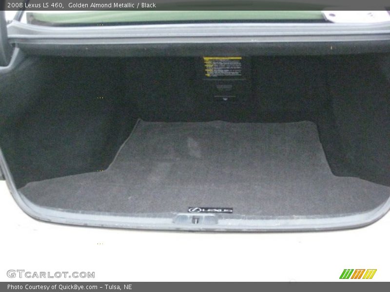 Golden Almond Metallic / Black 2008 Lexus LS 460