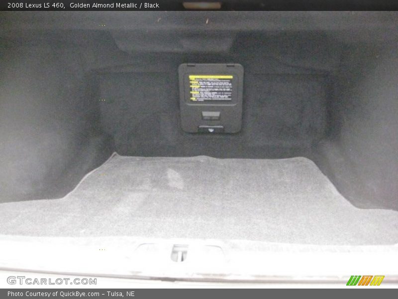Golden Almond Metallic / Black 2008 Lexus LS 460