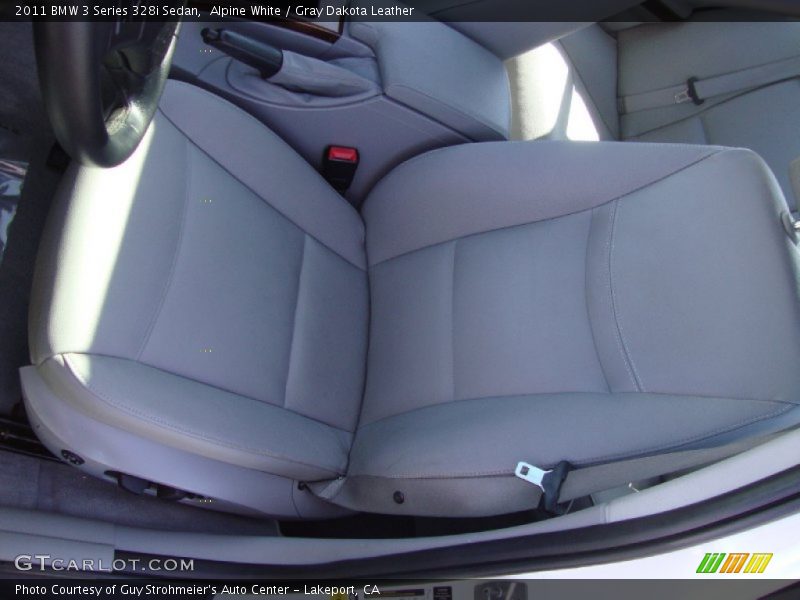 Alpine White / Gray Dakota Leather 2011 BMW 3 Series 328i Sedan