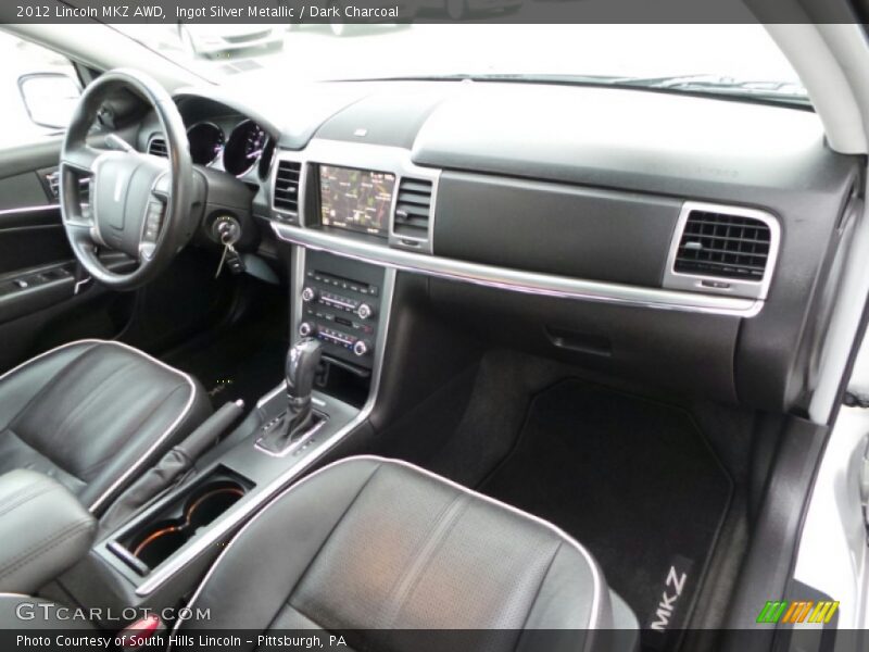 Ingot Silver Metallic / Dark Charcoal 2012 Lincoln MKZ AWD