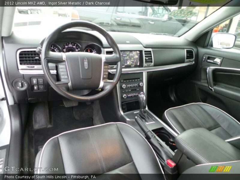 Ingot Silver Metallic / Dark Charcoal 2012 Lincoln MKZ AWD
