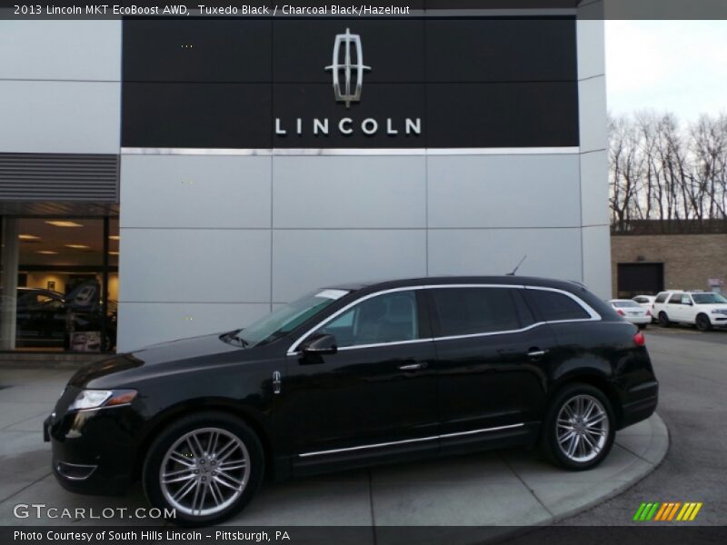 Tuxedo Black / Charcoal Black/Hazelnut 2013 Lincoln MKT EcoBoost AWD