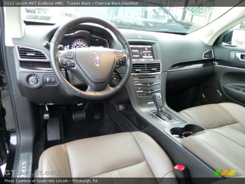 Tuxedo Black / Charcoal Black/Hazelnut 2013 Lincoln MKT EcoBoost AWD