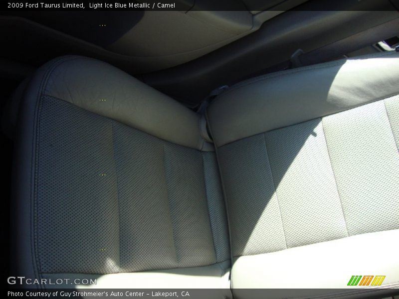Light Ice Blue Metallic / Camel 2009 Ford Taurus Limited
