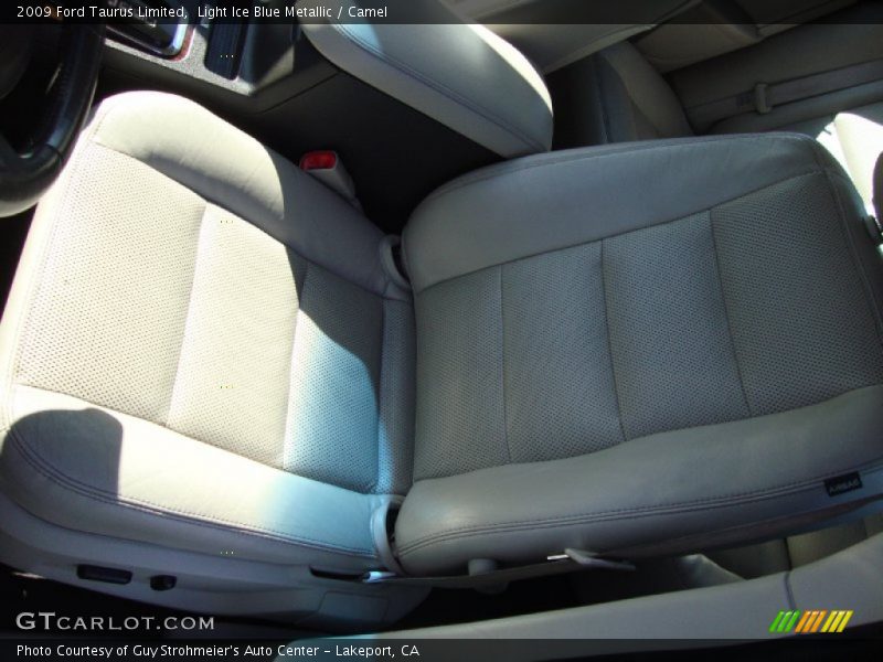 Light Ice Blue Metallic / Camel 2009 Ford Taurus Limited