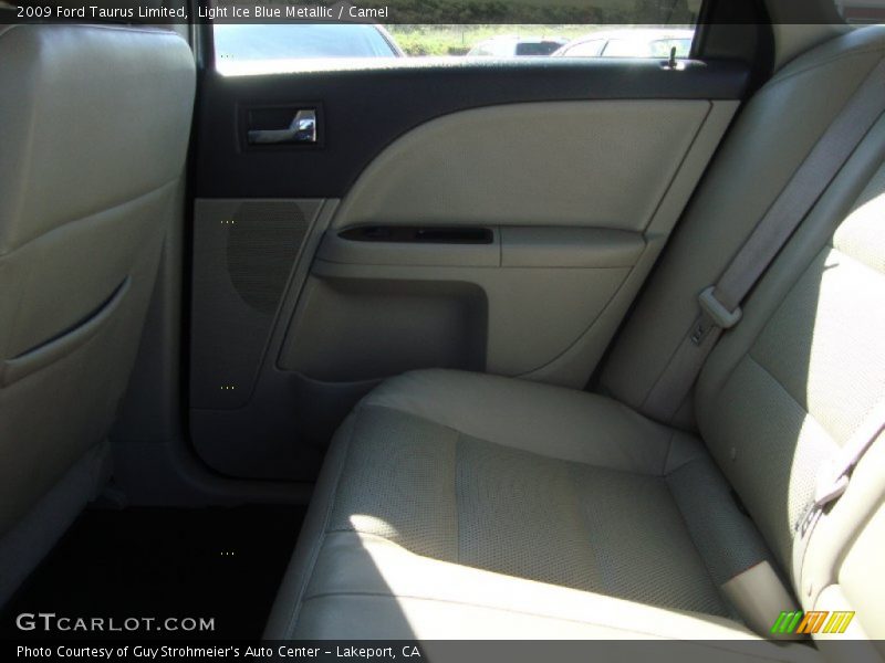 Light Ice Blue Metallic / Camel 2009 Ford Taurus Limited