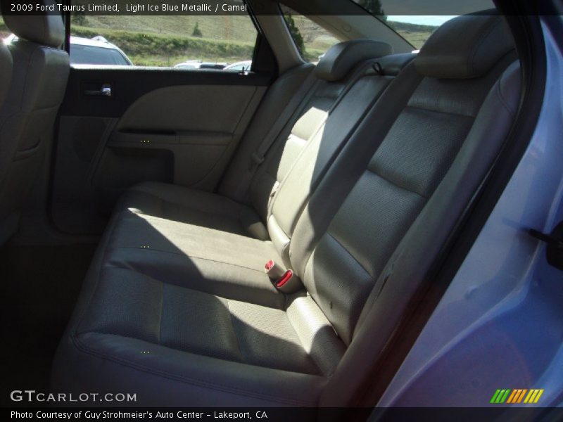 Light Ice Blue Metallic / Camel 2009 Ford Taurus Limited