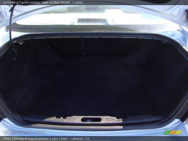 Light Ice Blue Metallic / Camel 2009 Ford Taurus Limited