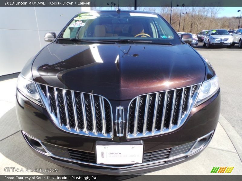 Kodiak Brown / Canyon 2013 Lincoln MKX AWD