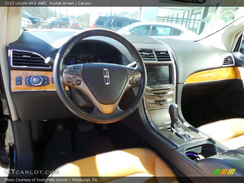 Kodiak Brown / Canyon 2013 Lincoln MKX AWD