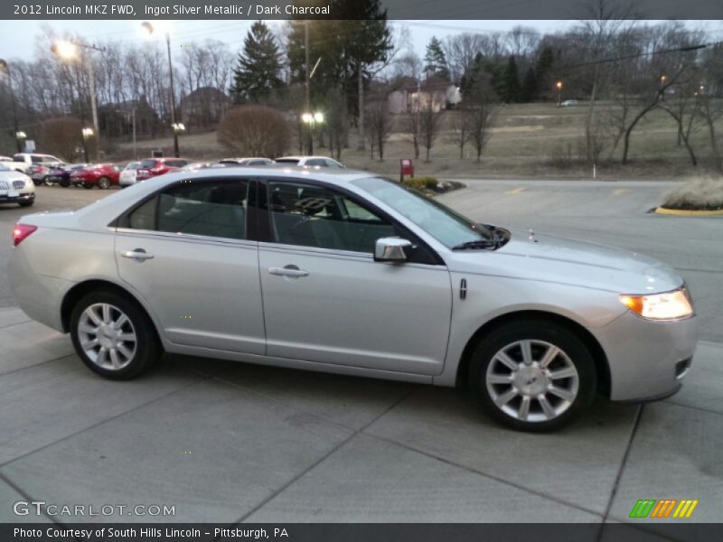 Ingot Silver Metallic / Dark Charcoal 2012 Lincoln MKZ FWD