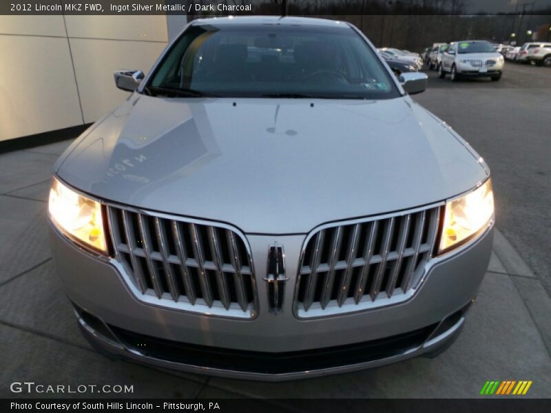 Ingot Silver Metallic / Dark Charcoal 2012 Lincoln MKZ FWD